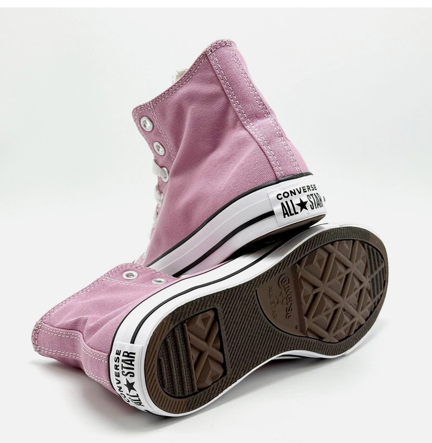 Converse CHUCK TAYLOR All Star High Top Cliffside Rose Pink Canvas Sneakers