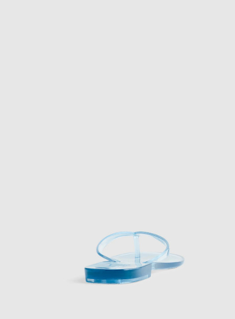 Madewell x Melissa Jelly Thong Sandal, Blueberry