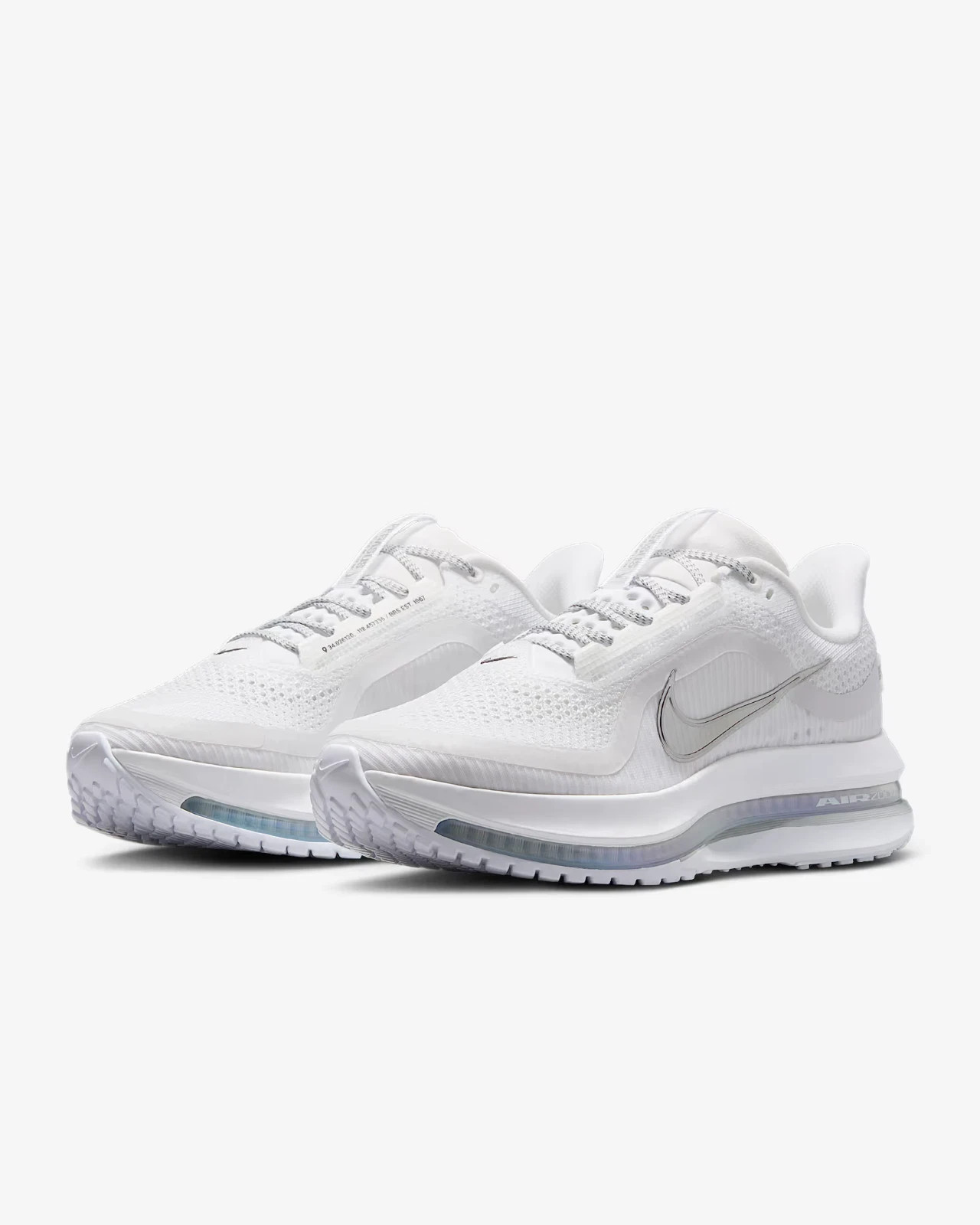 Pegasus Premium Women’s Size 5 White/Metallic Silver HQ2593-102 Fast Ship