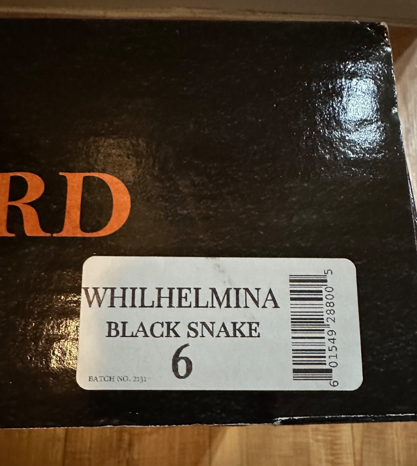 Freebird Women’s Whilhelmina Leather Black Snake Boots, Sz 6