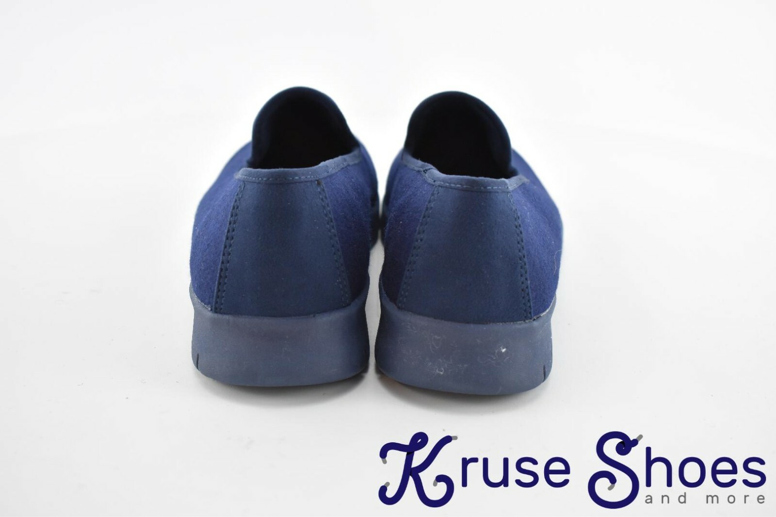 Lands End Women’s Lightweight Comfort Wool Slip On Shoes «Deep Blue» Size 9.5B