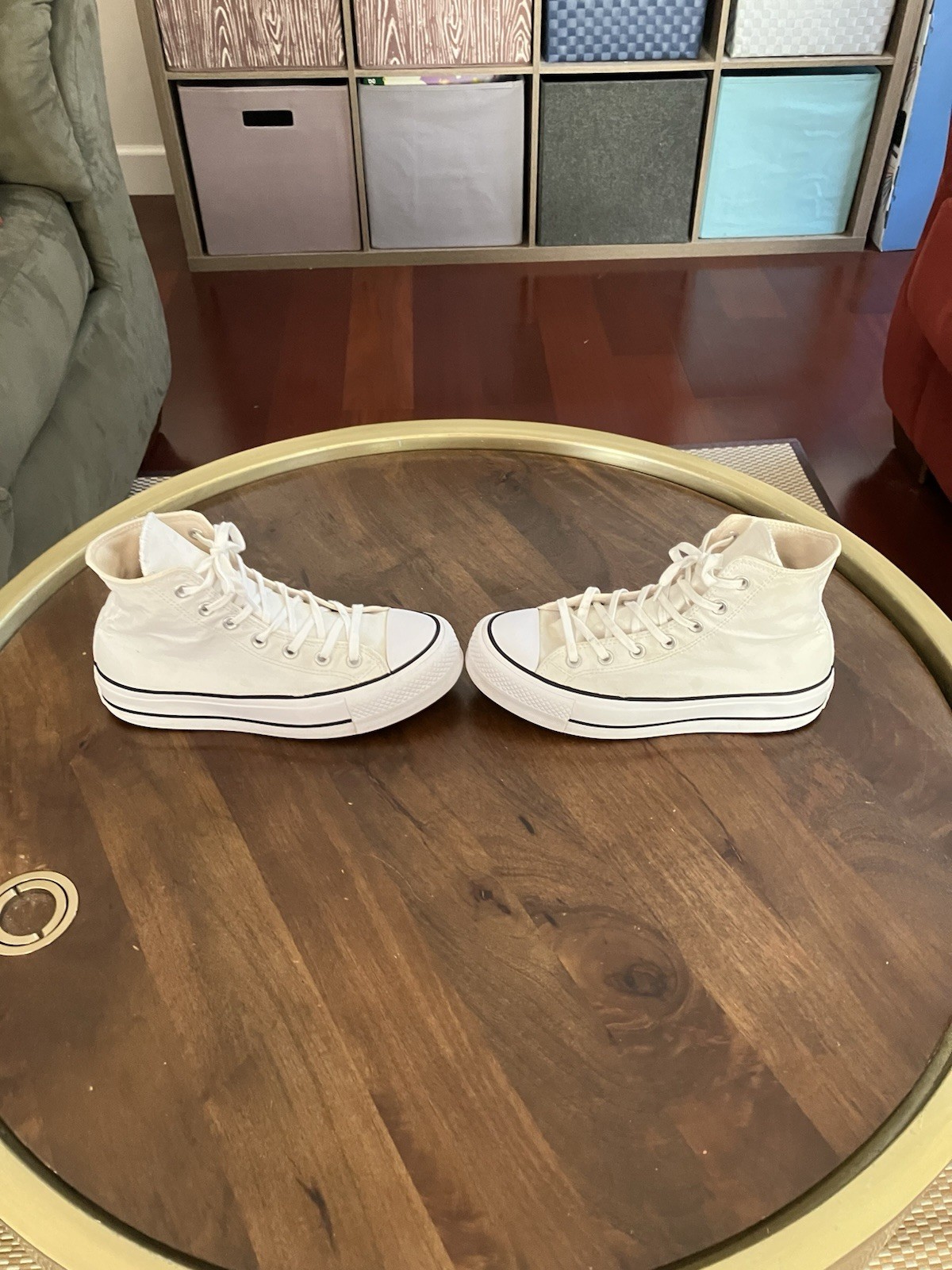 Converse 560846F Chuck Taylor All Star Lift Hi Platform White/Black Women’s 7.5