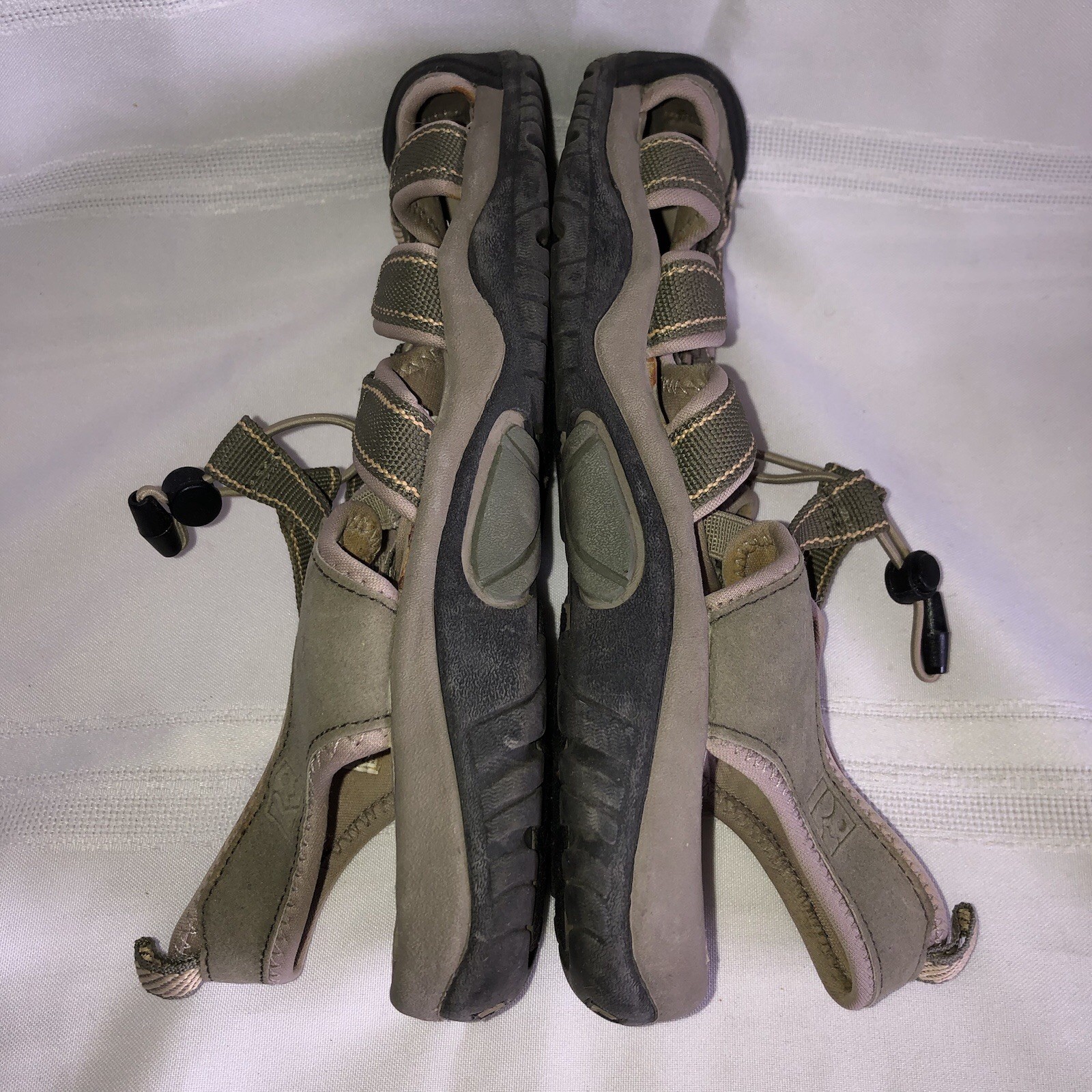 Rugged Outback Women’s Covered Toe Sandal Size 8