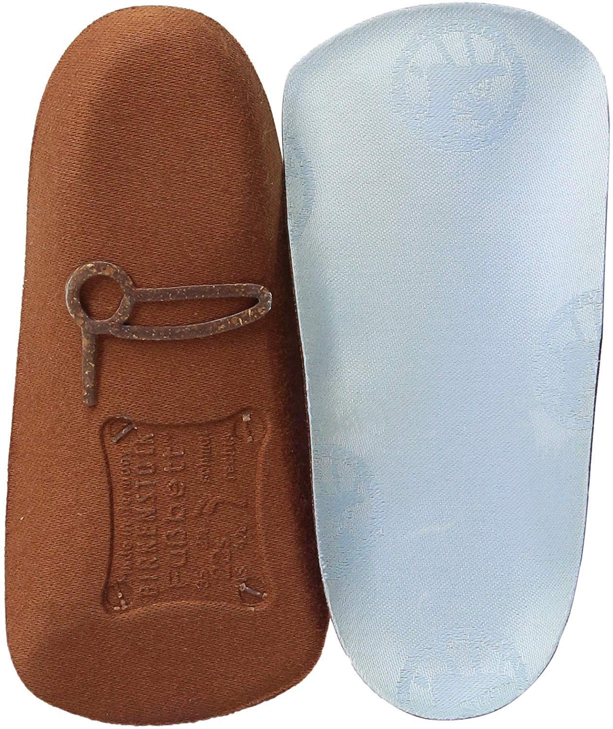 Sz 6-6.5 Women/4-4.5 Men Birkenstock Womens Shoes Blue Footbed-Heeled Flat, B..