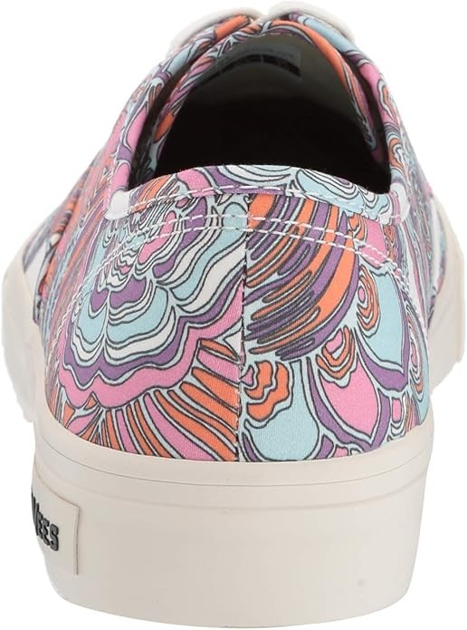 Summer Trina Turk w/ SeaVees Sneakers Shoes Women’s Size 7 Psychedelic Mod NIB