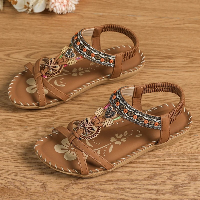Dressy Flat Women’s Sandals Non-Slip Outdoor Beach Party Summer Casual Gift GF