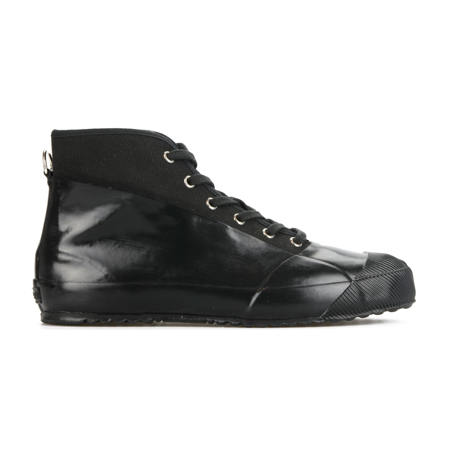 Novesta rubber trainers black/black size 36 black rubber boots made in EU