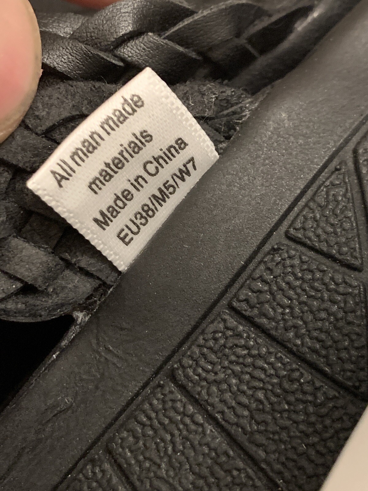New Malibu Woven Sandals in Black size US M5 Women’s 7