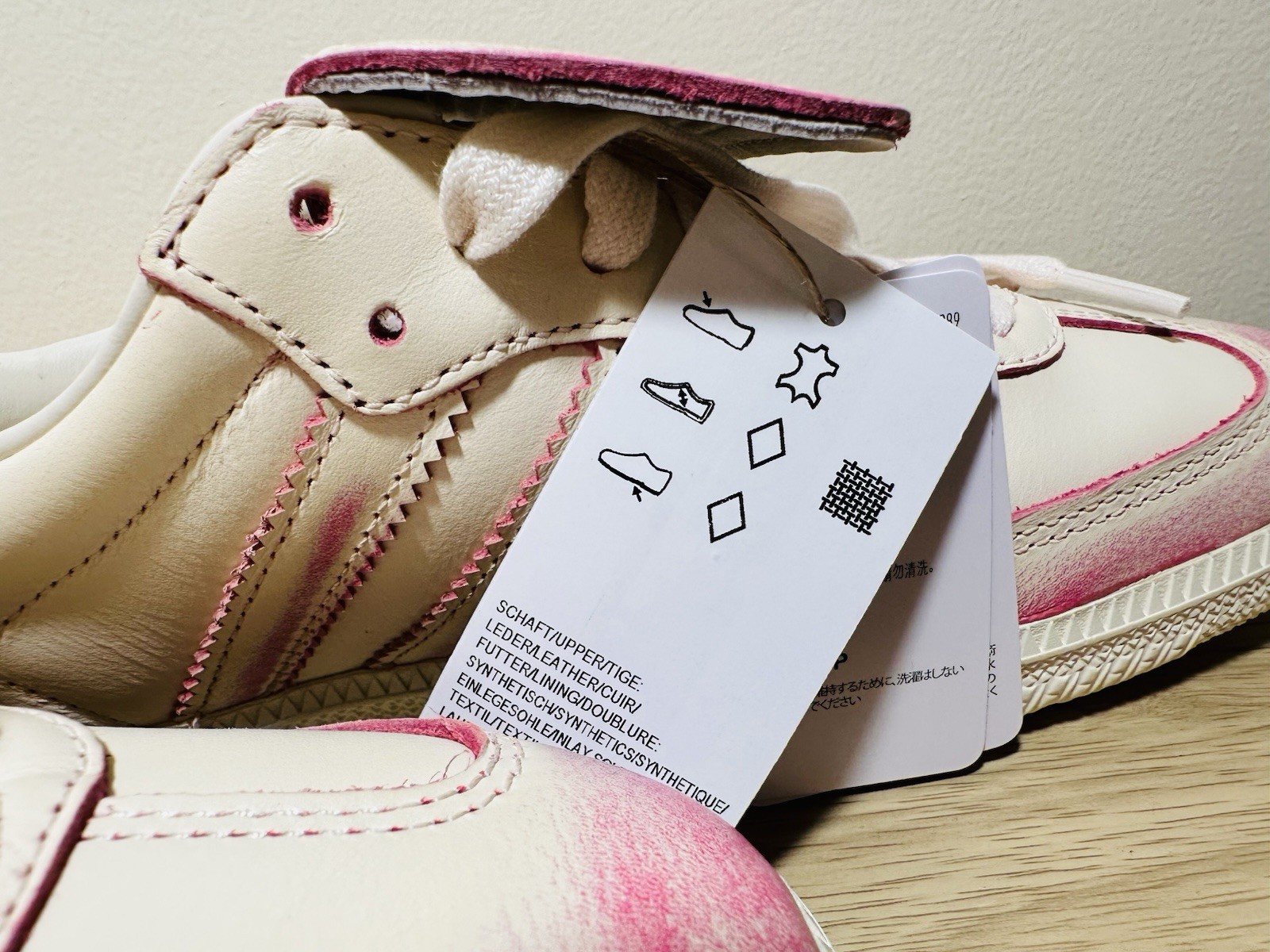 Adidas Originals Samba LT women’s athletic shoes cream pink JR5998 NWOB size 8.5