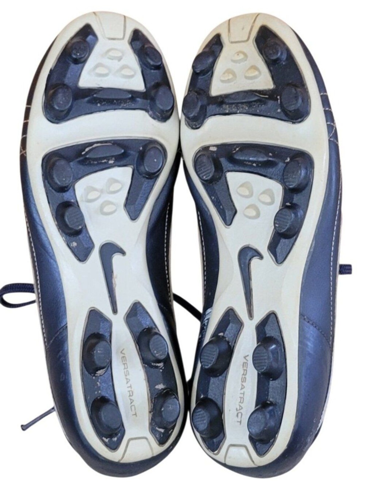 Nike Tiempo Natural VT Soccer Cleats Women’s Size 9 Gray Blue FG 312736-051