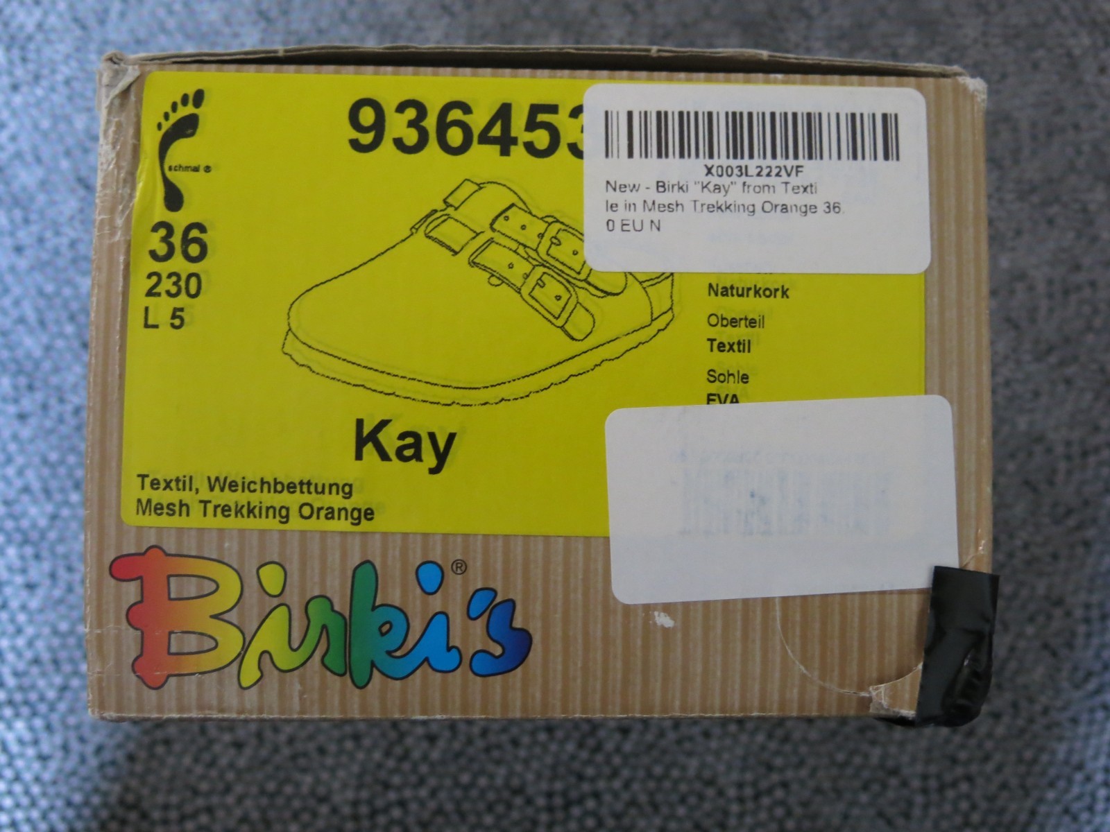 Birkenstock Boston Birki’s Kay clog with convertible back strap EU 36 US 5-5.5 M