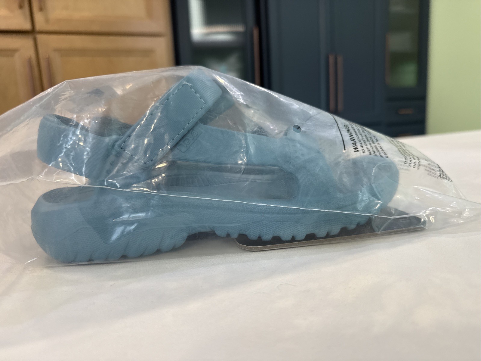 Teva Sz7 Women Hurricane Drift Sandals Stillwater NIP Teal Turquoise water shoes