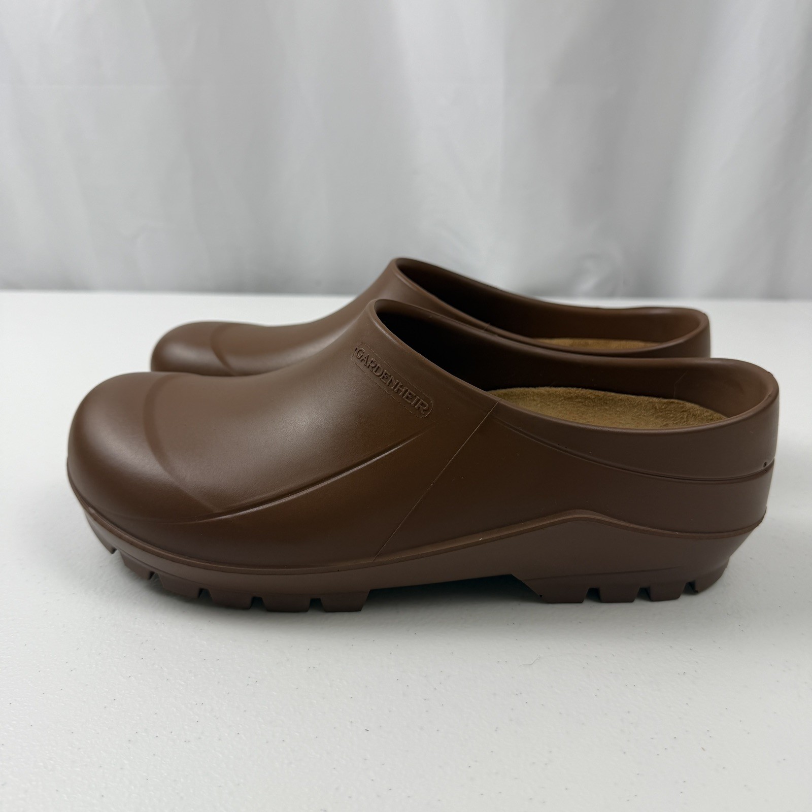 Gardenheir Italian Garden Clogs Caramel EU 42 (W 11-11.5, M 9-9.5) Cork Insole