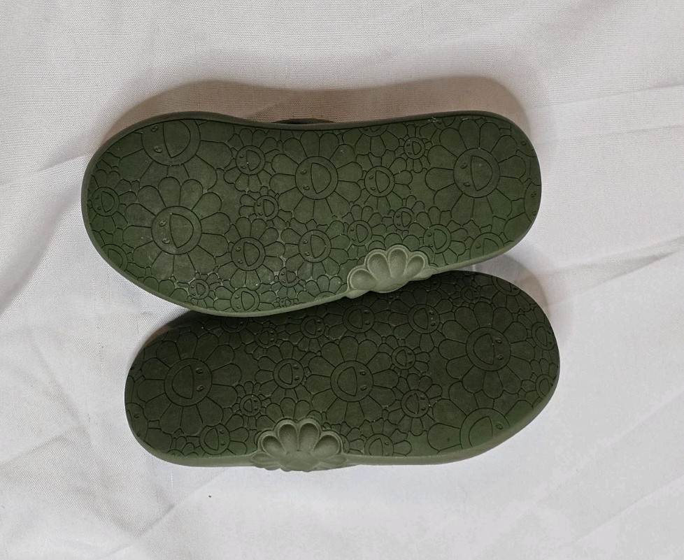 Ohana Hatake SURIPPA OHANA MATCHA Green Slip On Slides Mens Sz 5 Womens Sz 6.5