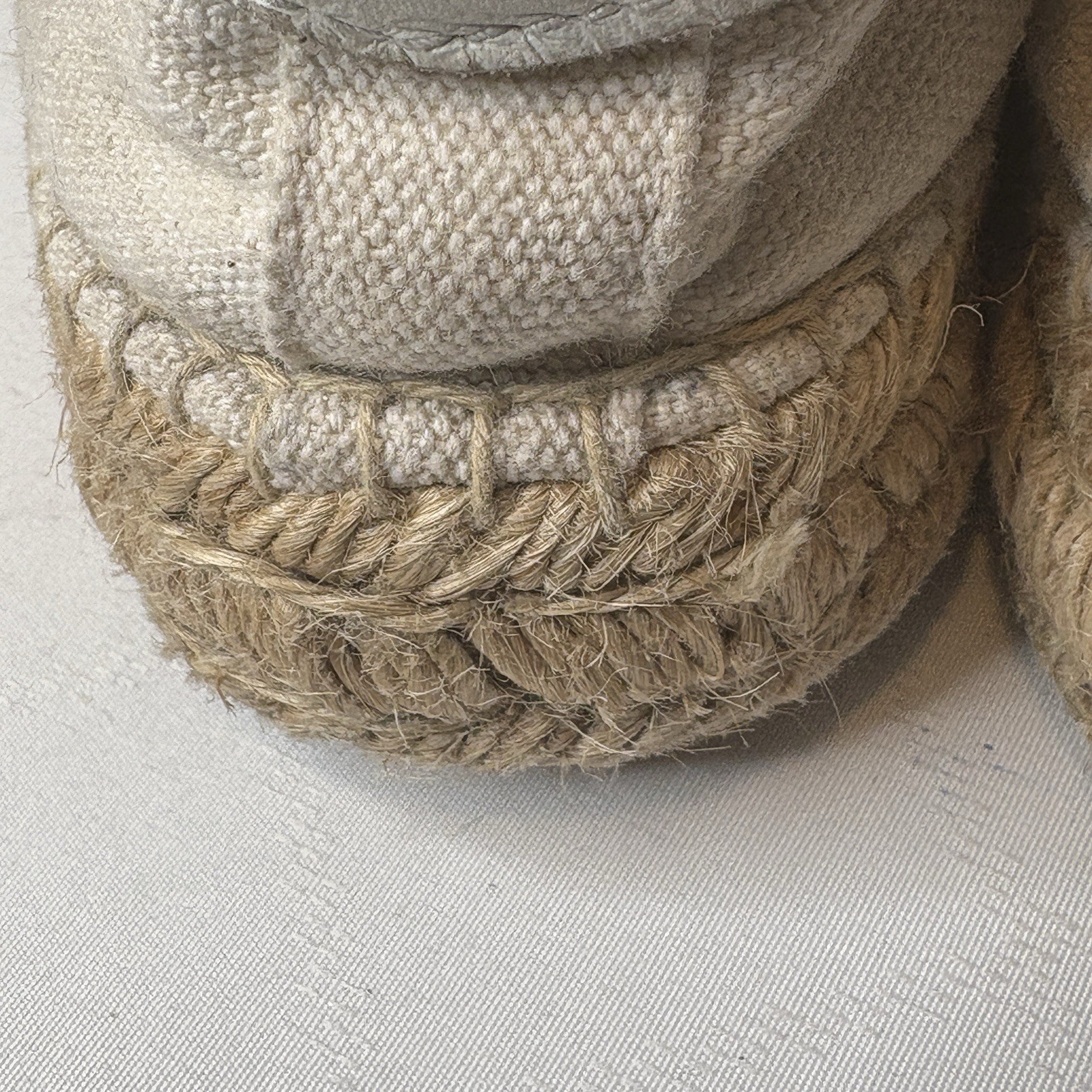 Soludos Women’s White Tennis Platform Espadrille Sneakers Size 8 Coastal Beachy