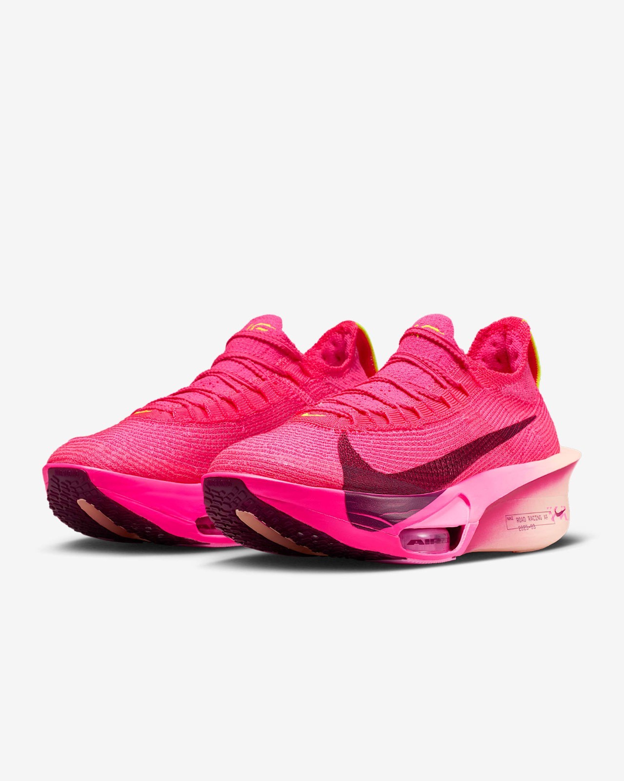 NIKE Women’s Alphafly 3 FD8315-601 Hyper Pink Crimson Tint Pink Spell Bordeaux