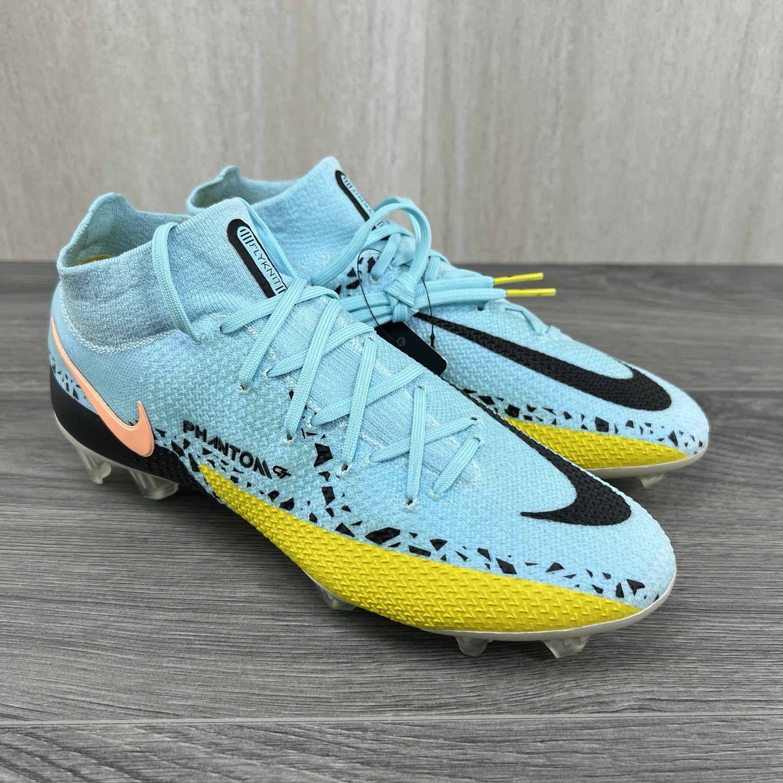 Nike Phantom GT2 Elite DF FG 6 Mens Sz 7.5 Womens Lucent Glacier Soccer Cleats