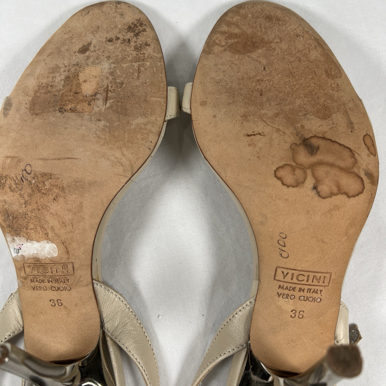 Giuseppe Zanotti Leather Slingback Stiletto Heels Italy Minimalist EU 36 US 6