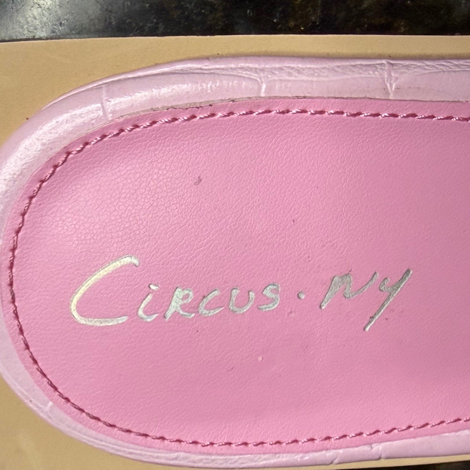 Sam Edelman Circus Ida Flat Sandals Womens 7.5 Pink Braided Padded Barbiecore