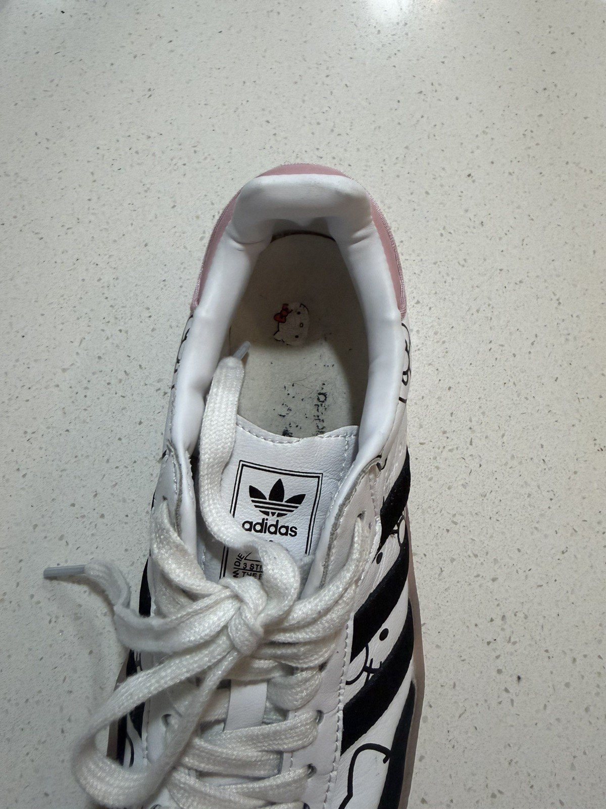 Hello Kitty x adidas Sambae White Black Clear Pink W