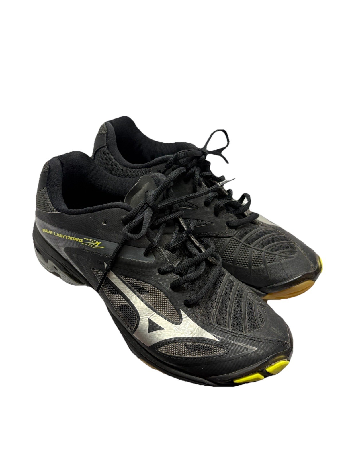 Mizuno Wave Lightning Z3 Shoes Black Silver Women Size 9