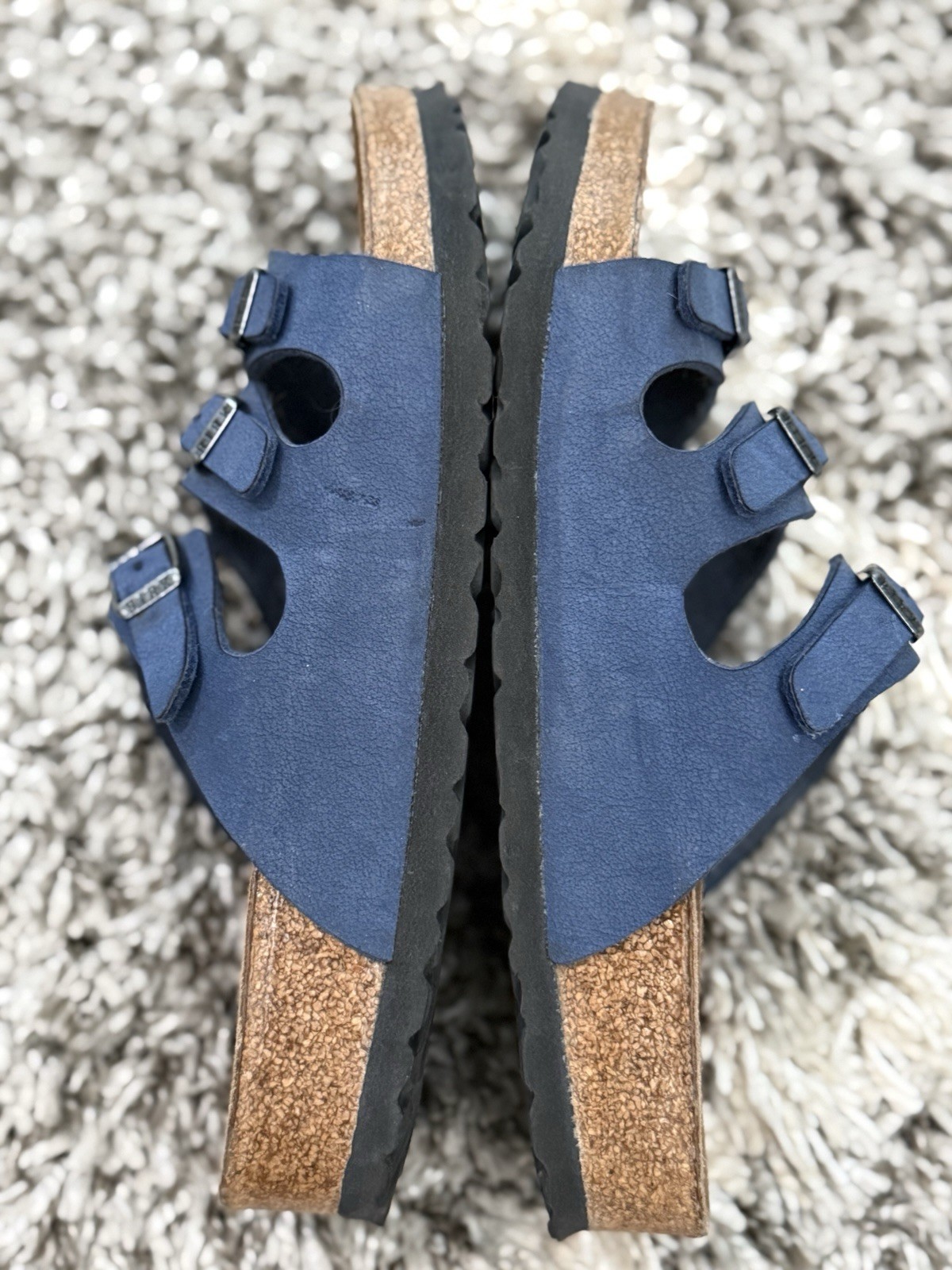 Birkinstock Florida Florida Soft Footbed EU 39 US M 6 W 8 Blue