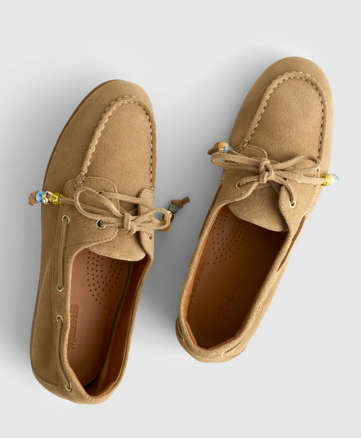Jamie’s new Madewell walnut boat shoes, free shipping