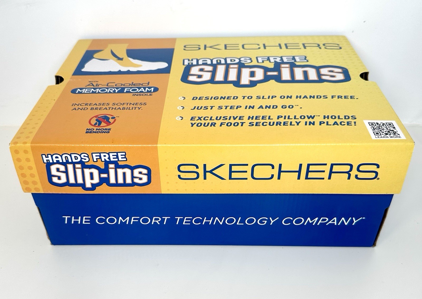 Skechers Hands Free Slip-Ins EMPTY Shoe Box Men’s Size 10, Box Is Pristine