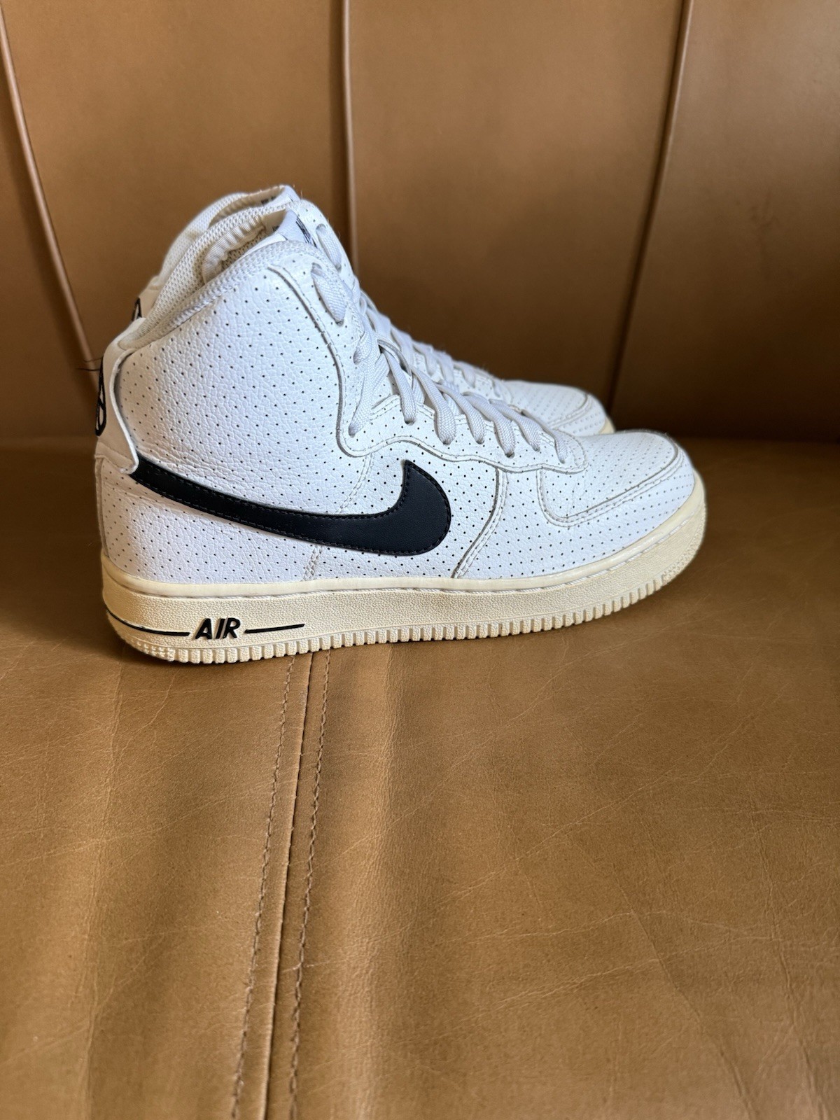 Rare Nike Air Force 1 High “Dream Team” Black White 653998-102 5.5Y / Women 7 W7