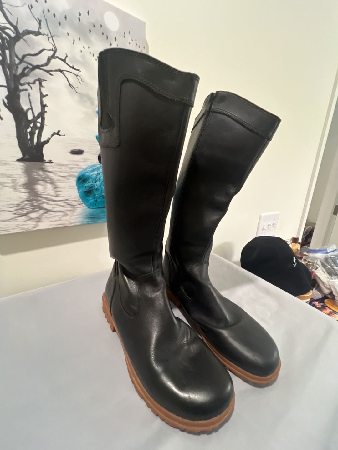 Bogs Women’s Waterproof Leather Tall Riding Boots
