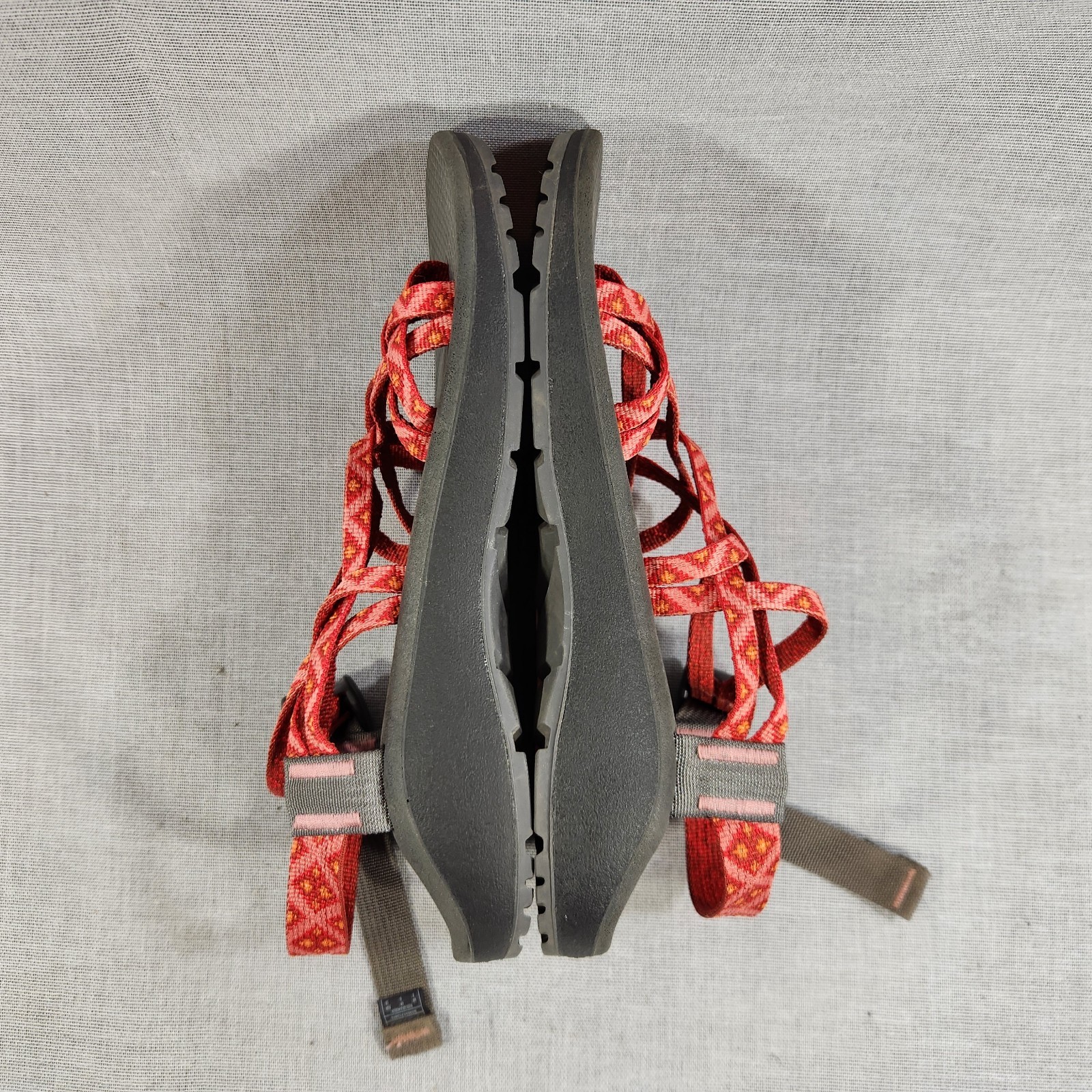 Chaco ZCloud X2 Botanic Spicy Orange Womens Size 8 Sandals Shoes Strappy