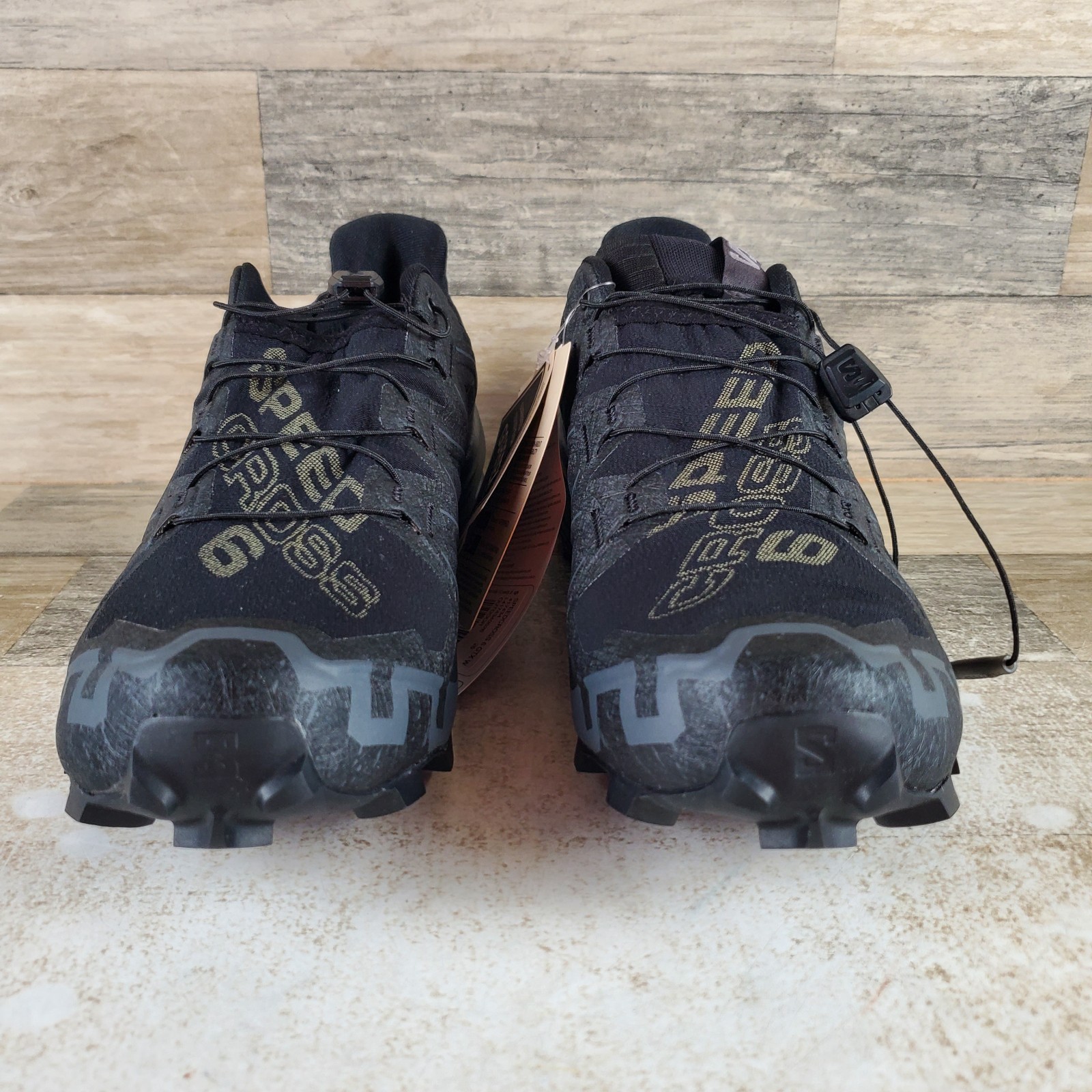 Salomon Speedcross 6 GTX Womens Shoes Sz 8 Running Black Phantom Lace Up Sneaker