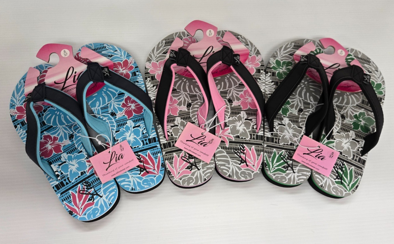 New Lia Flip Flops Women’s LS701W