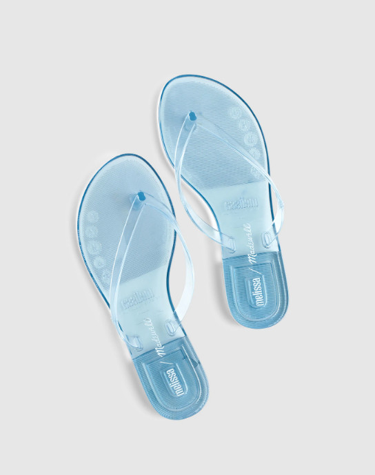 Madewell x Melissa Jelly Thong Sandal, Blueberry