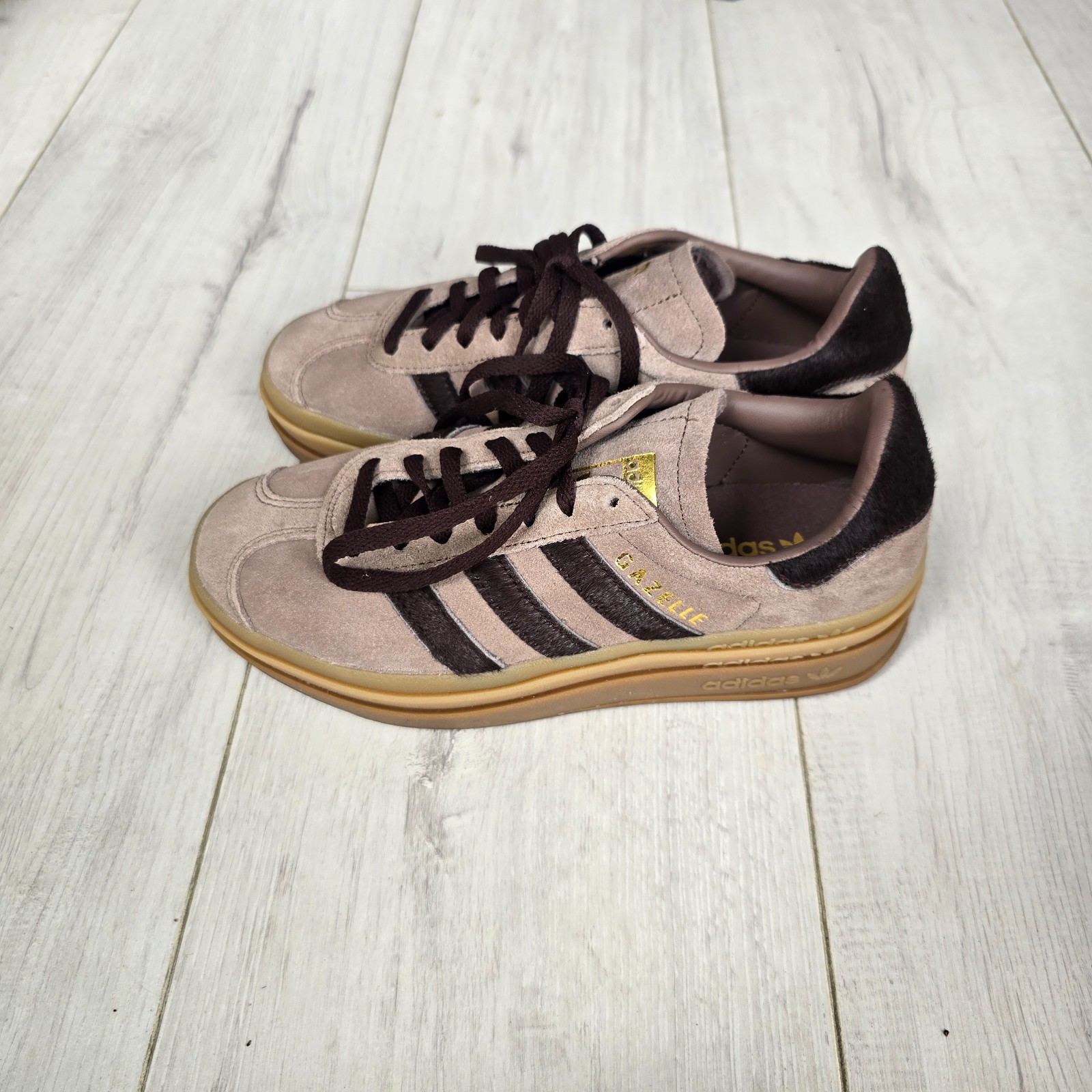 Size 4.5 – adidas Gazelle Bold Earth Strata W