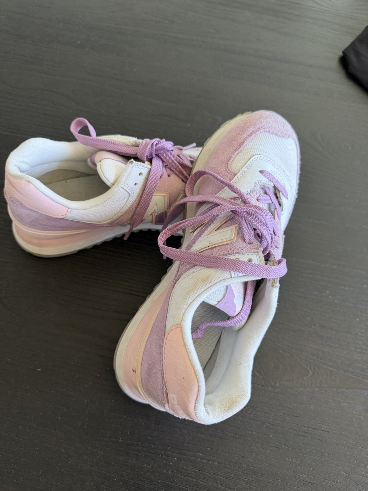 Women’s New Balance 574 Sneakers Pink/white/lilac Size 8