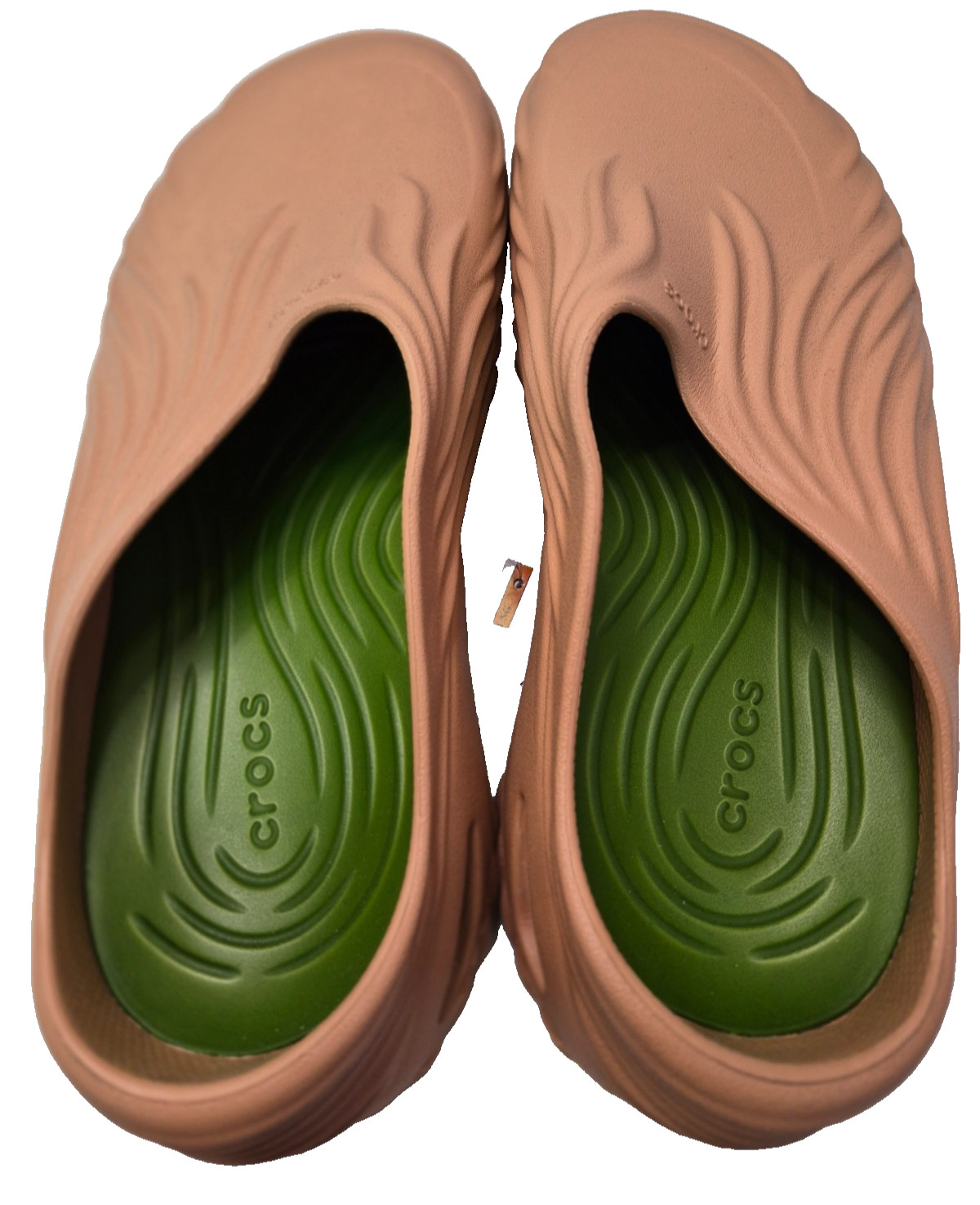 Crocs Unisex-Adult Pull-On Echo Wave Clogs, Cork Brown, M10 | W12