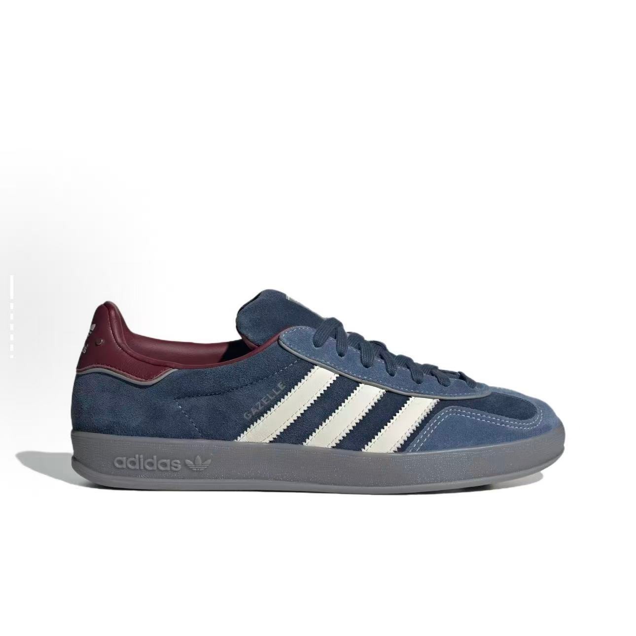 Adidas Gazelle Indoor Crew Navy Burgundy ID1008