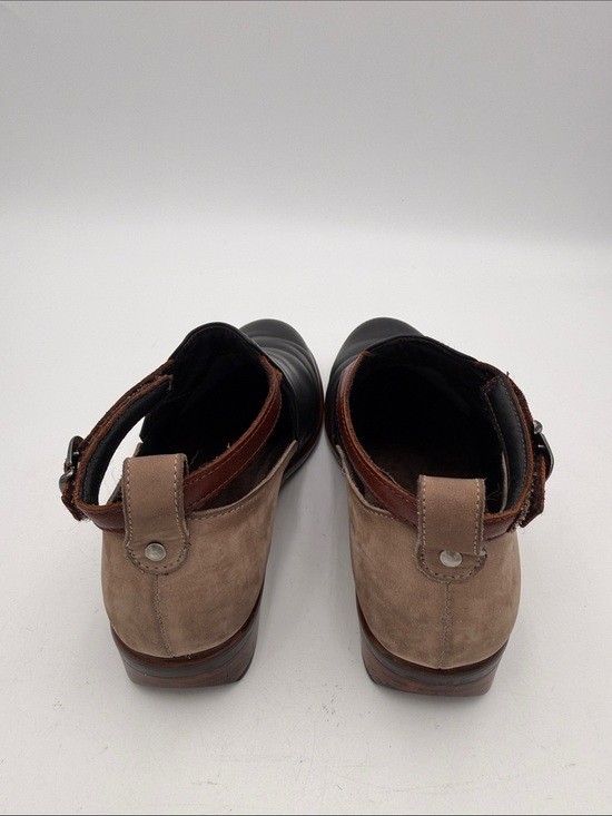 NAOT Slip-On Leather ankle booties Shoes – Black and Brown women 37 casual Y2K