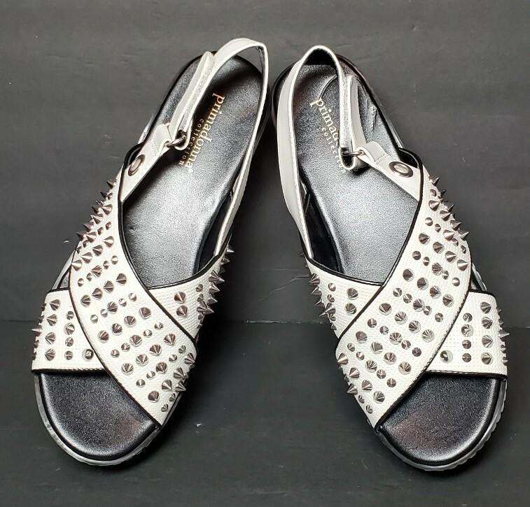 PRIMADONNA COLLECTION PLATFORM SANDALS METAL DESIGN EURO SIZE 36 PD0584 00211