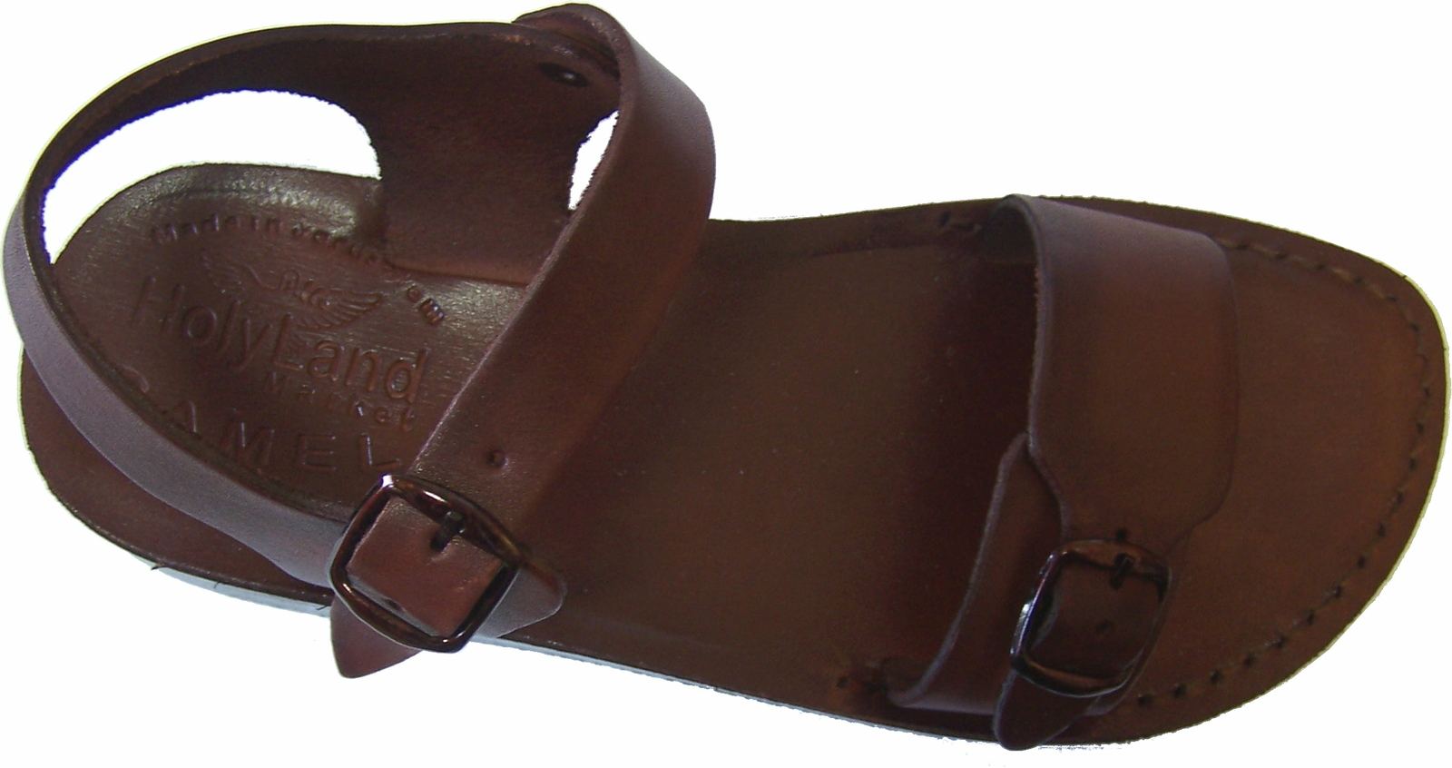 Holy Land Market Unisex Leather Biblical Sandals (Jesus – Yashua) Jerusalem