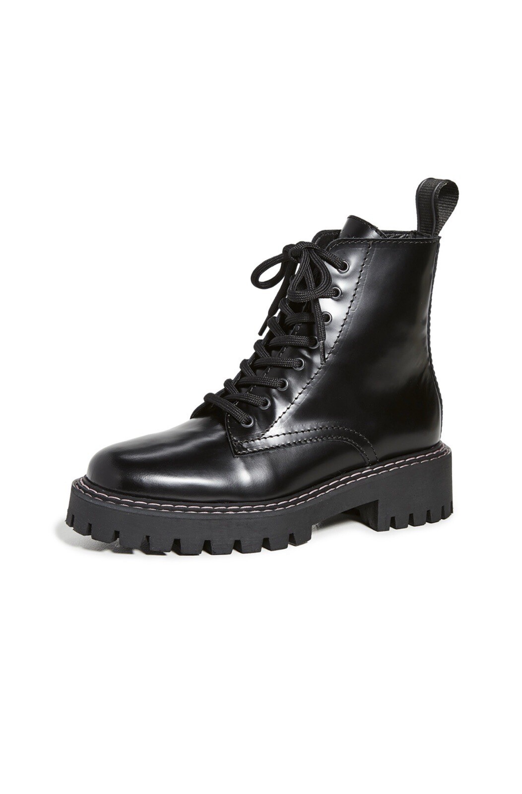 LAST Boots Black Leather New With Box Size US 10/ EU 41