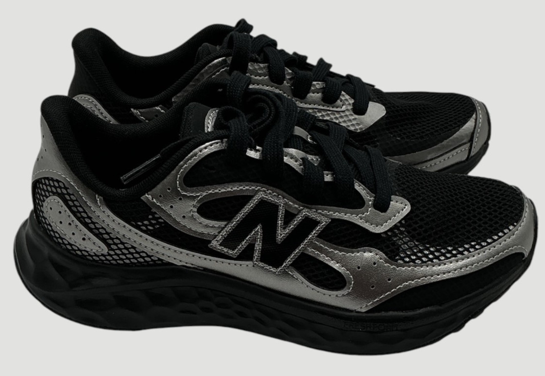 New Balance Fresh Foam Arishi V4 Women’s Size 7 Black/Silver Running Shoes