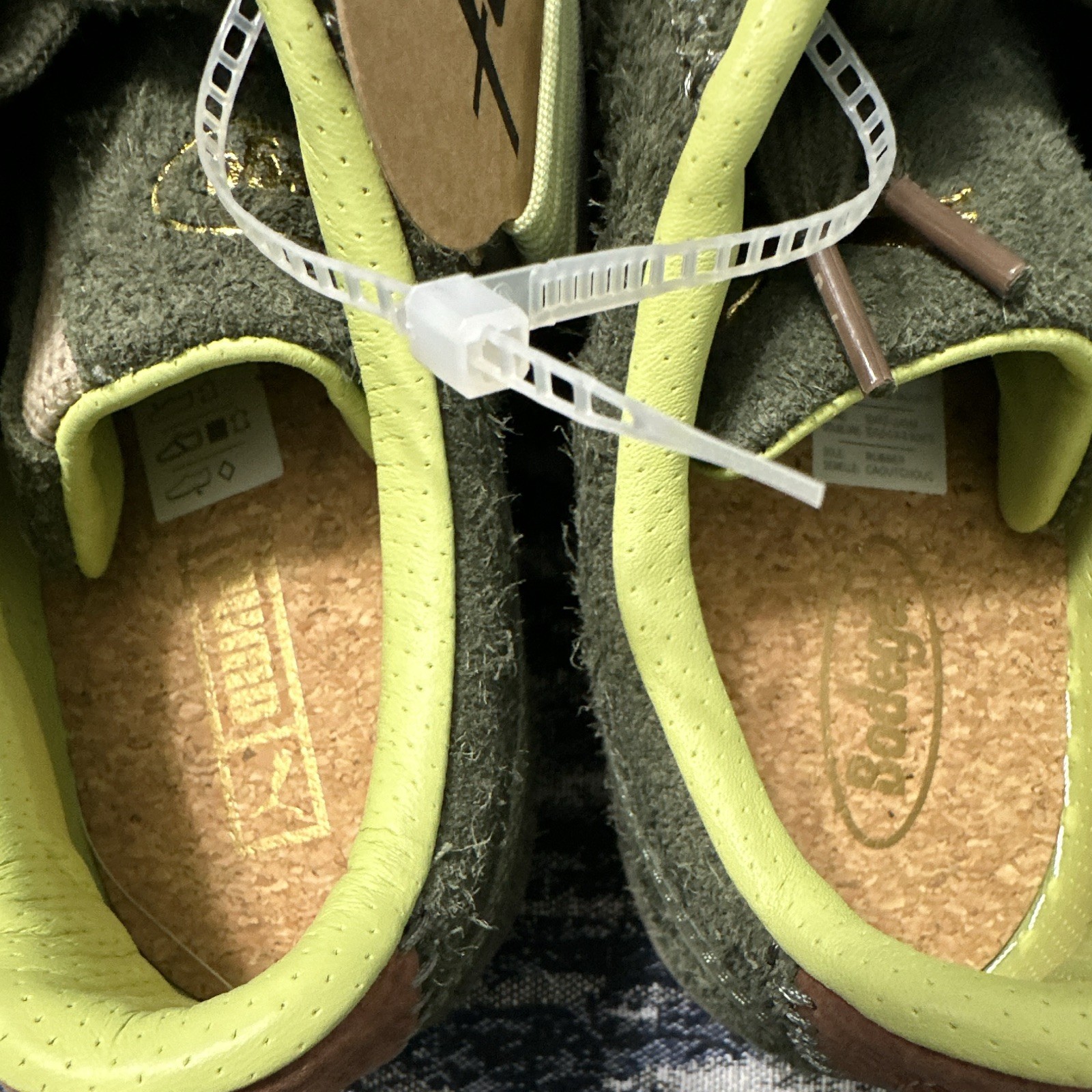 PUMA Bodega Low Top Men’s Green Moss Lace-Up Athletic Sneakers Size 9.5