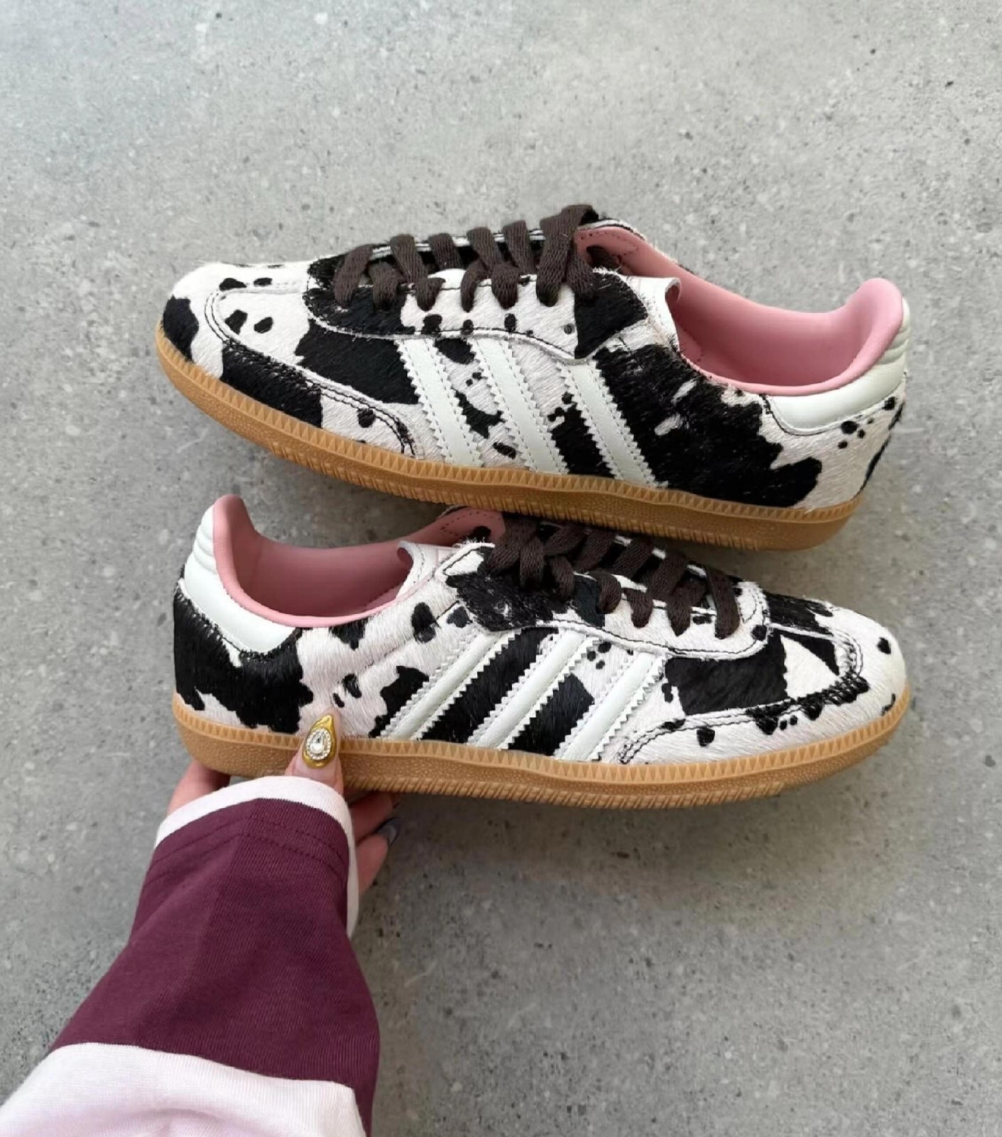 Adidas Originals Samba Cow Print Asos Exclusive -JR1256 New With Box