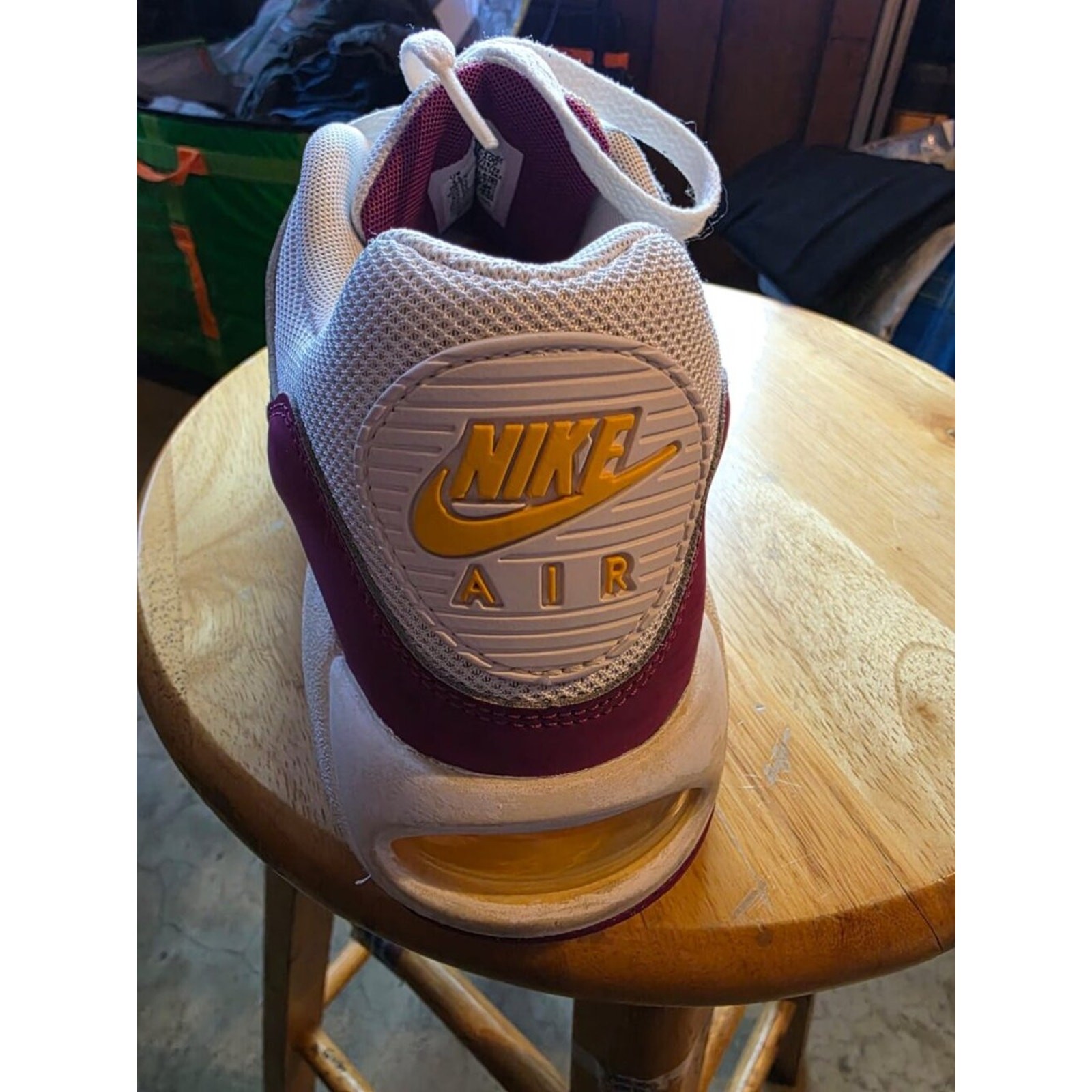 Nike Air Max 90 Yellow & Purple Unisex Adults Size 11 Sneakers