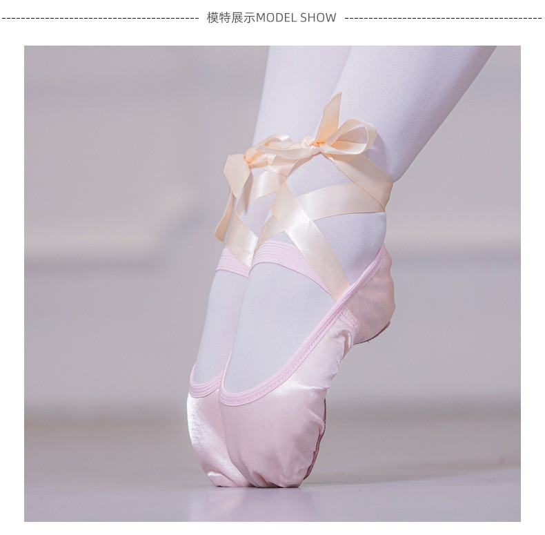 BALLET SLIPPERS Breathable Lightweight Sation DANCE Shoes For Girls WOMEN YOGA