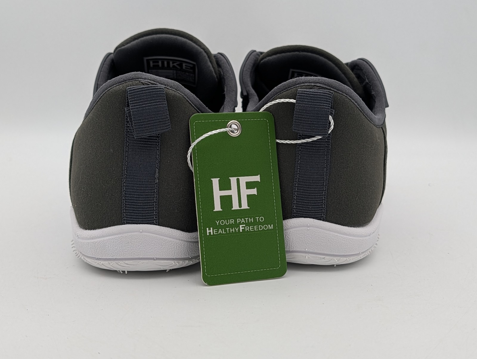 Hike Footwear HF Stride Mens 5 Womens 7 Dark Grey Barefoot Minimalist Sneakers