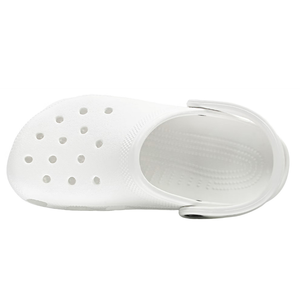 Crocs Classic Clog White Unisex Adults Slip On Water Friendly Sandals Shoes 1000