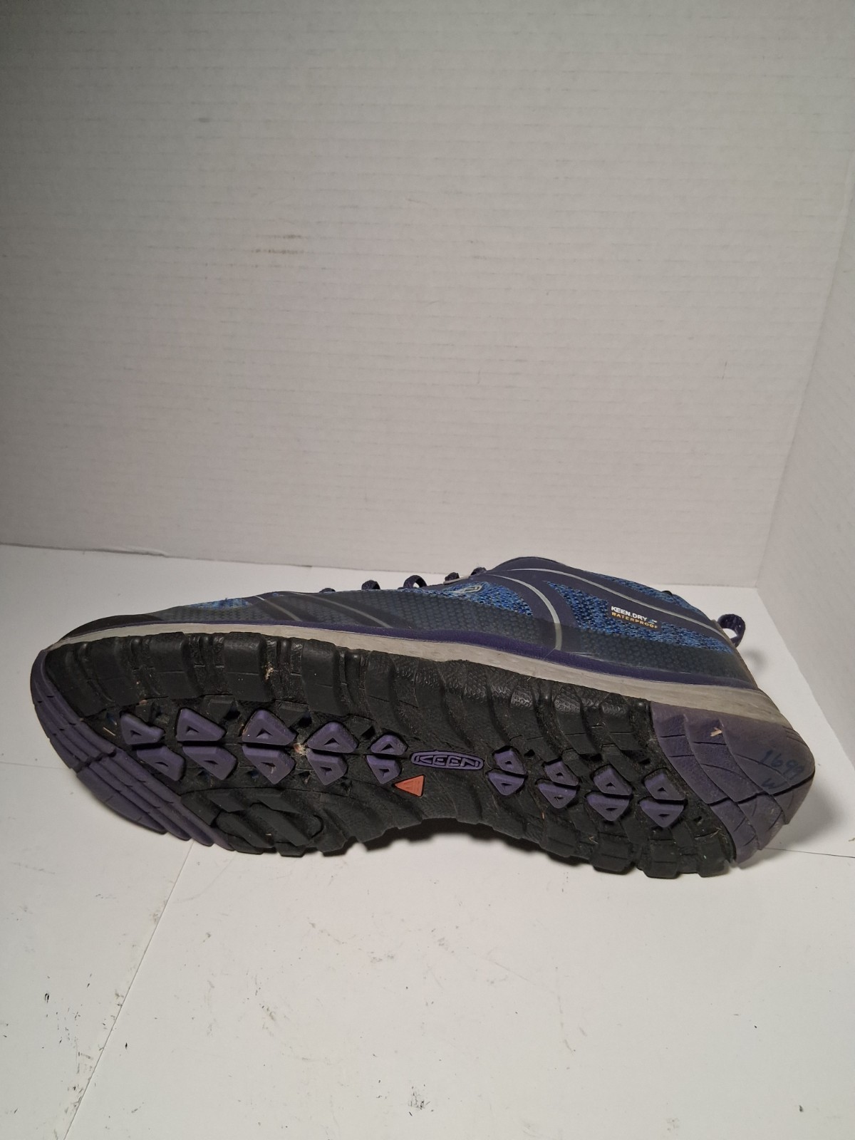 KEEN Terradora Waterproof Low Sneakers Blue Womens Shoes Size 8.5 Hiking